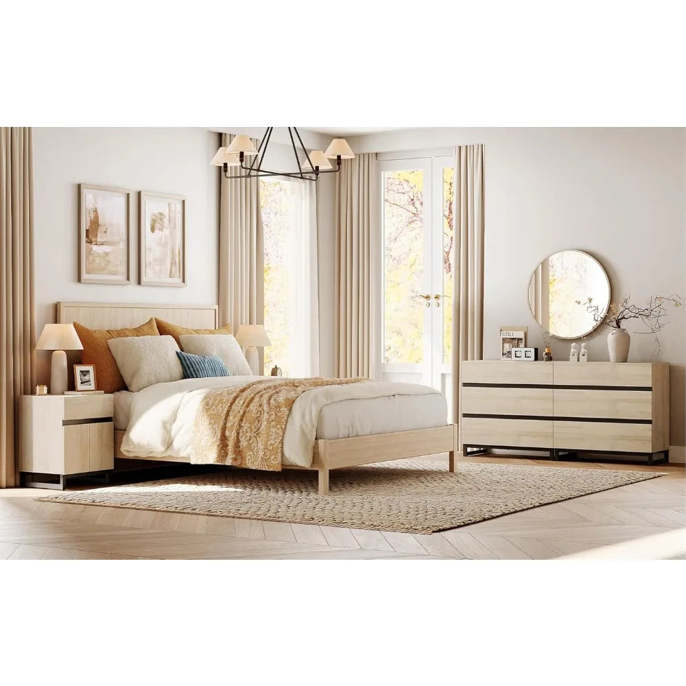 Dresser and Nightstand Set of 3