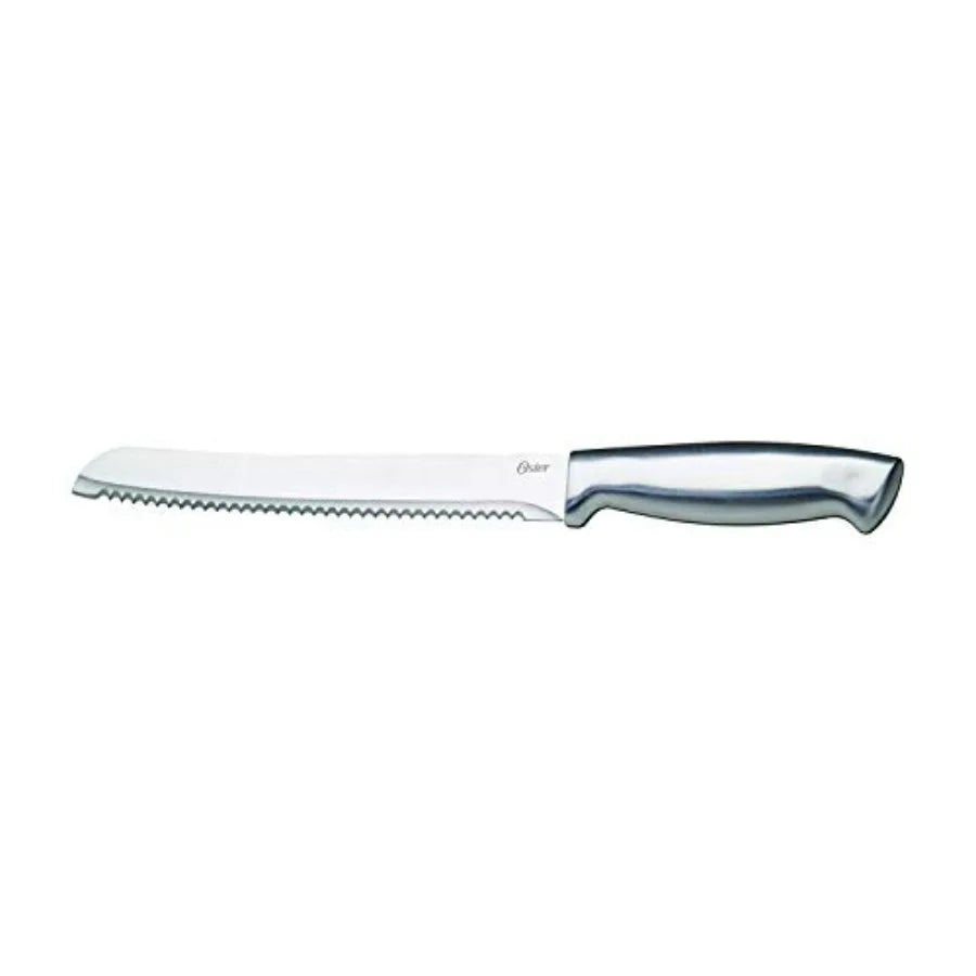 14 Piece Brushed Stainless Steel Knife Set