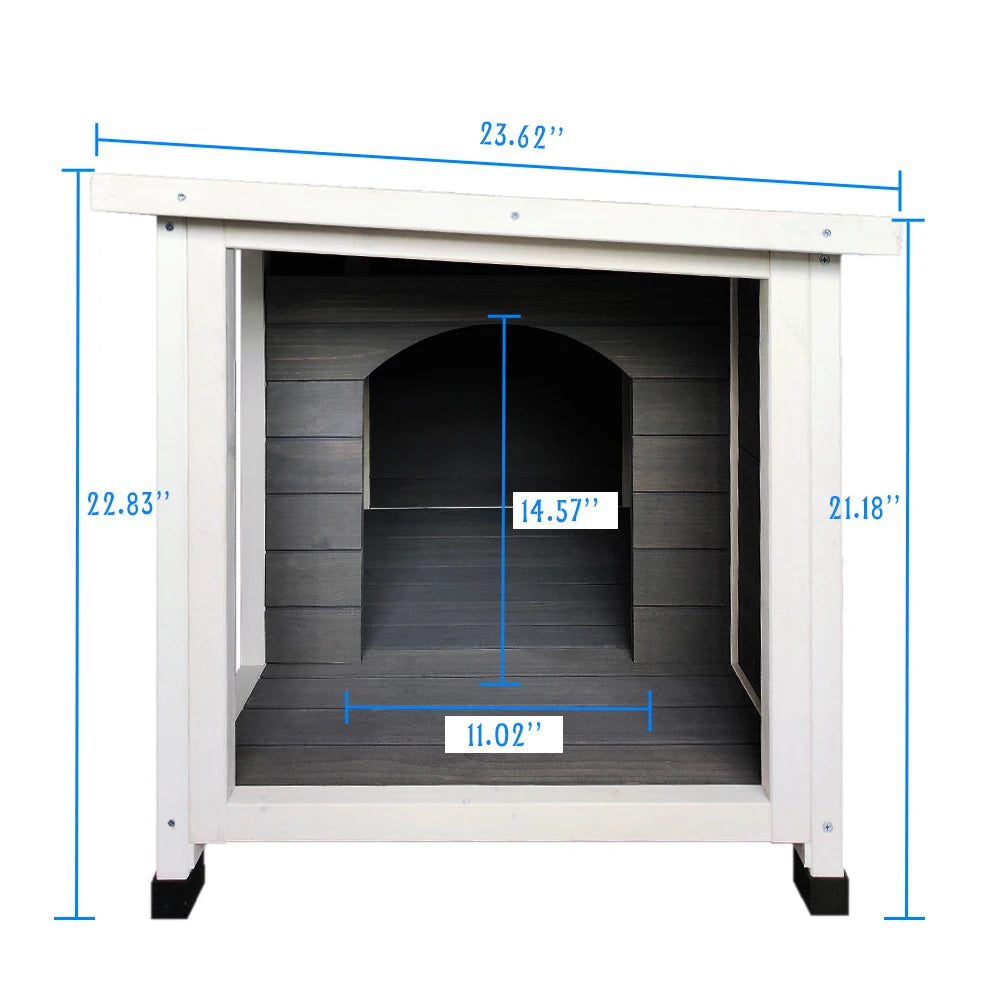 Outdoor Wooden Puppy Kennel Waterproof