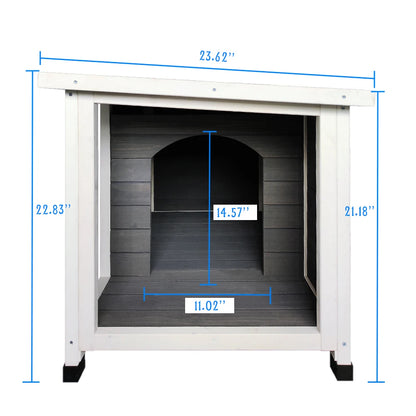 Outdoor Wooden Puppy Kennel Waterproof