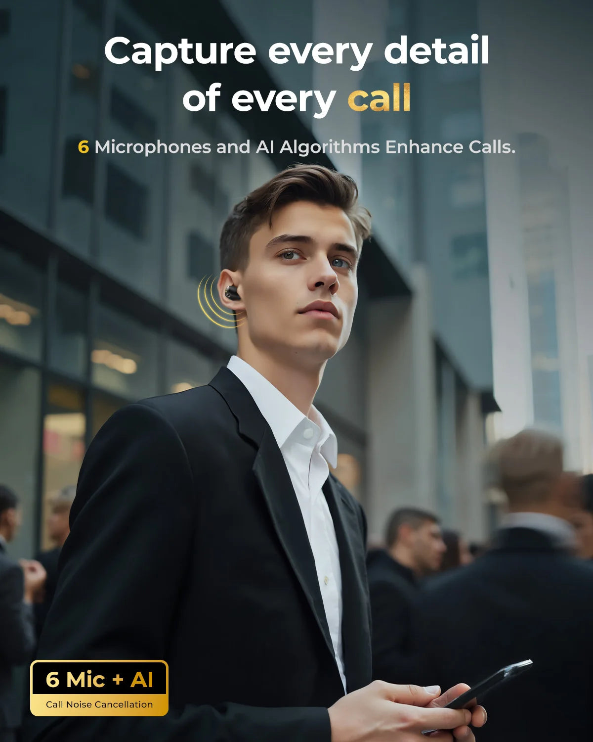 Wegear Wireless Earbuds Bluetooth Active Noise Cancelling