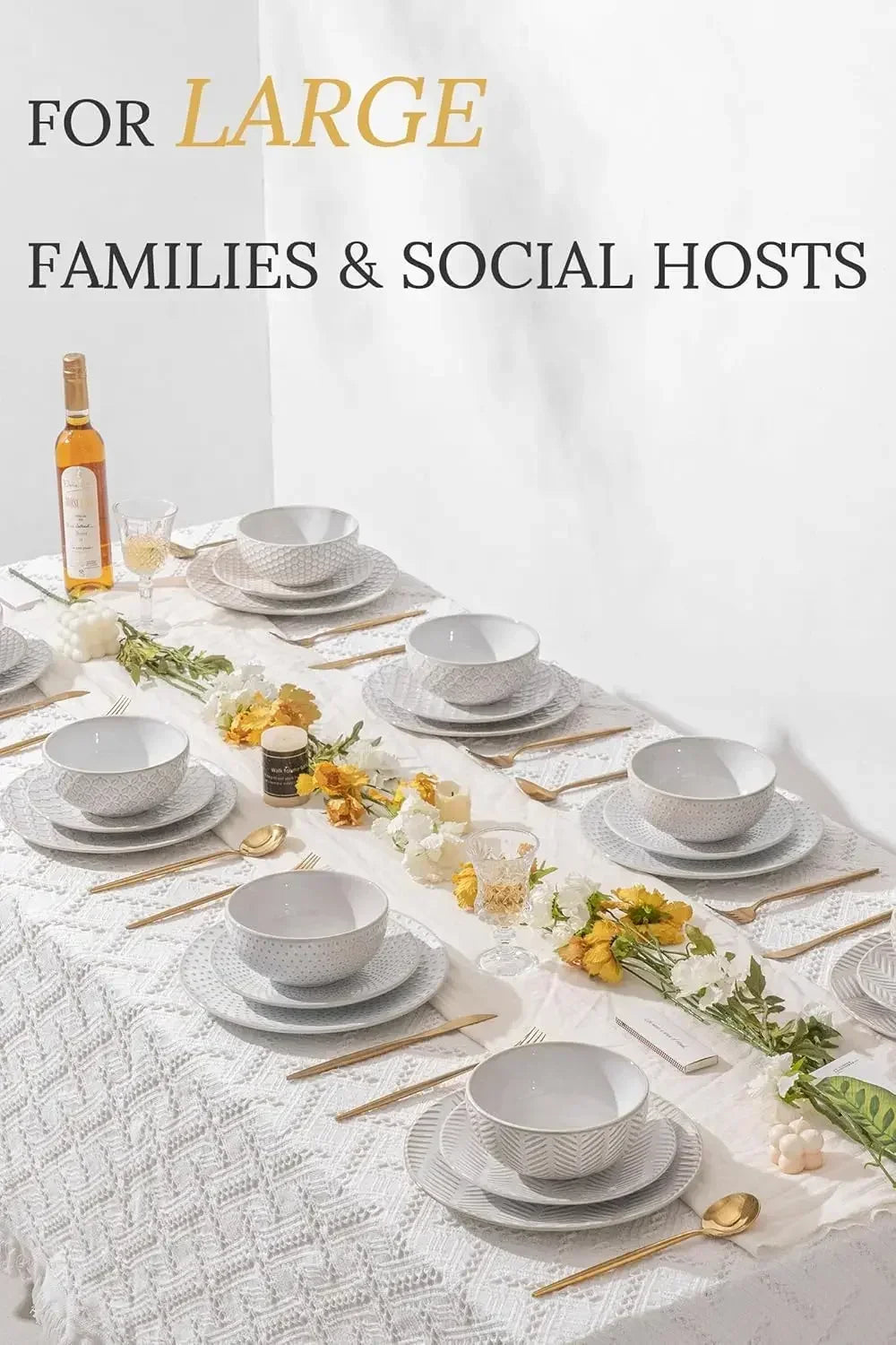 24 Piece Dinnerware Sets for 8