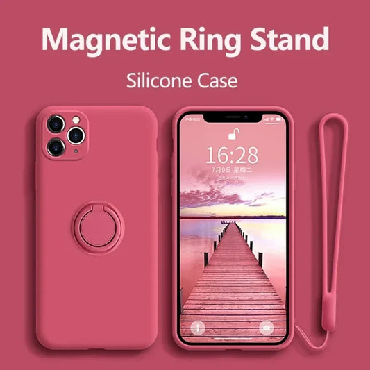 Liquid Silicone Case For iPhone