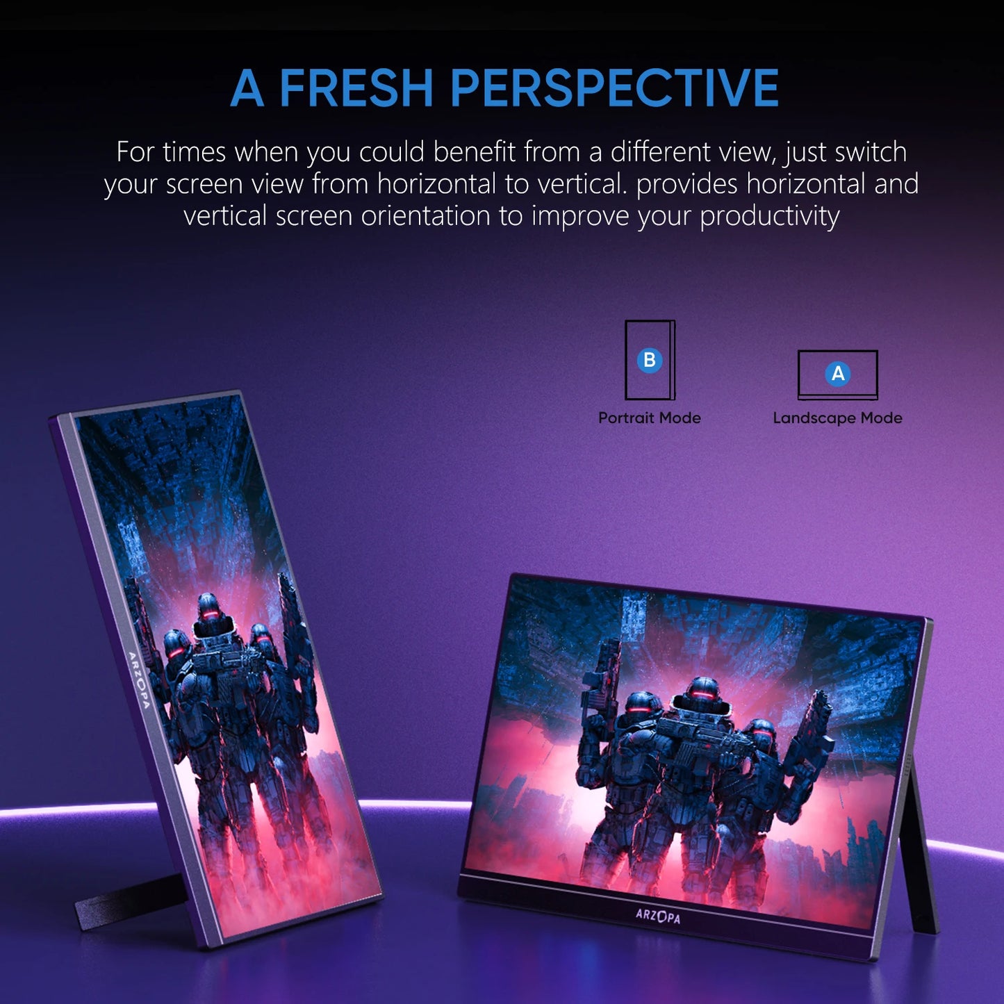 Portable Gaming Monitor Second Screen