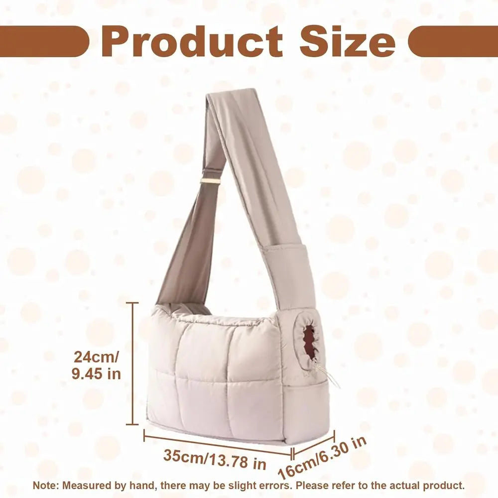 Mini Dog Purse Carrier With Pockets