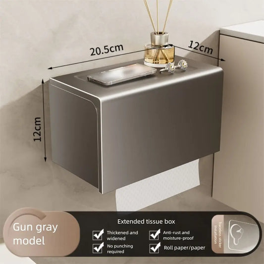 Wall-Mounted Bathroom Tissue Box