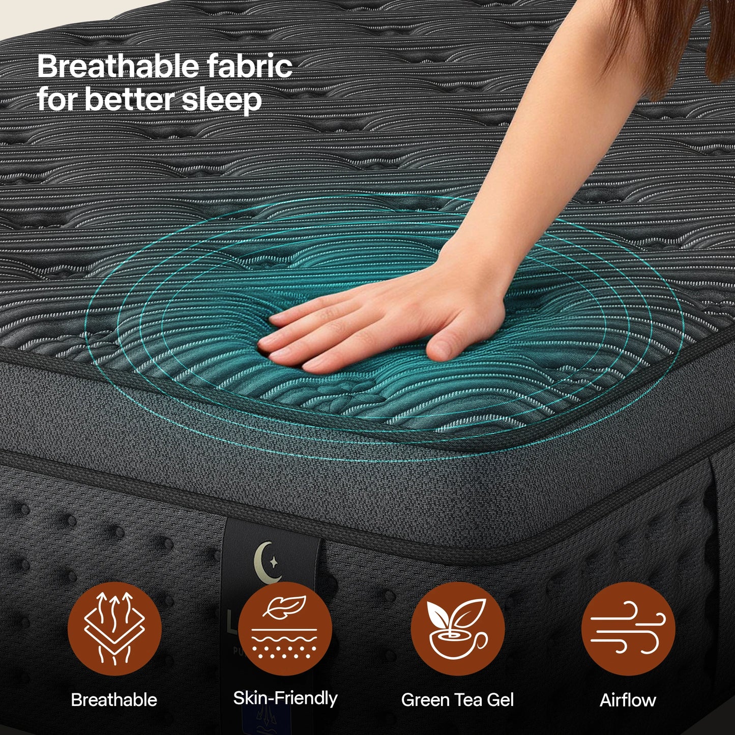 12"14" Mattress Hybrid Memory Foam