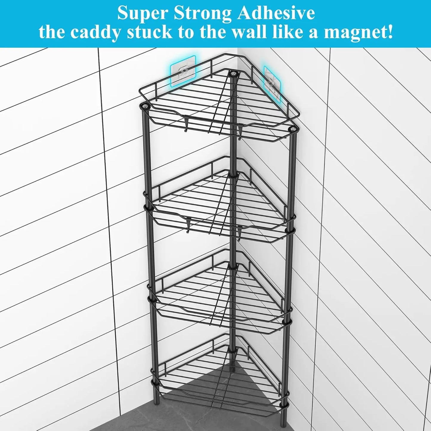 4-Tier Corner Shower Caddy