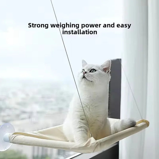 Winter Cat Window Hanging Hammock