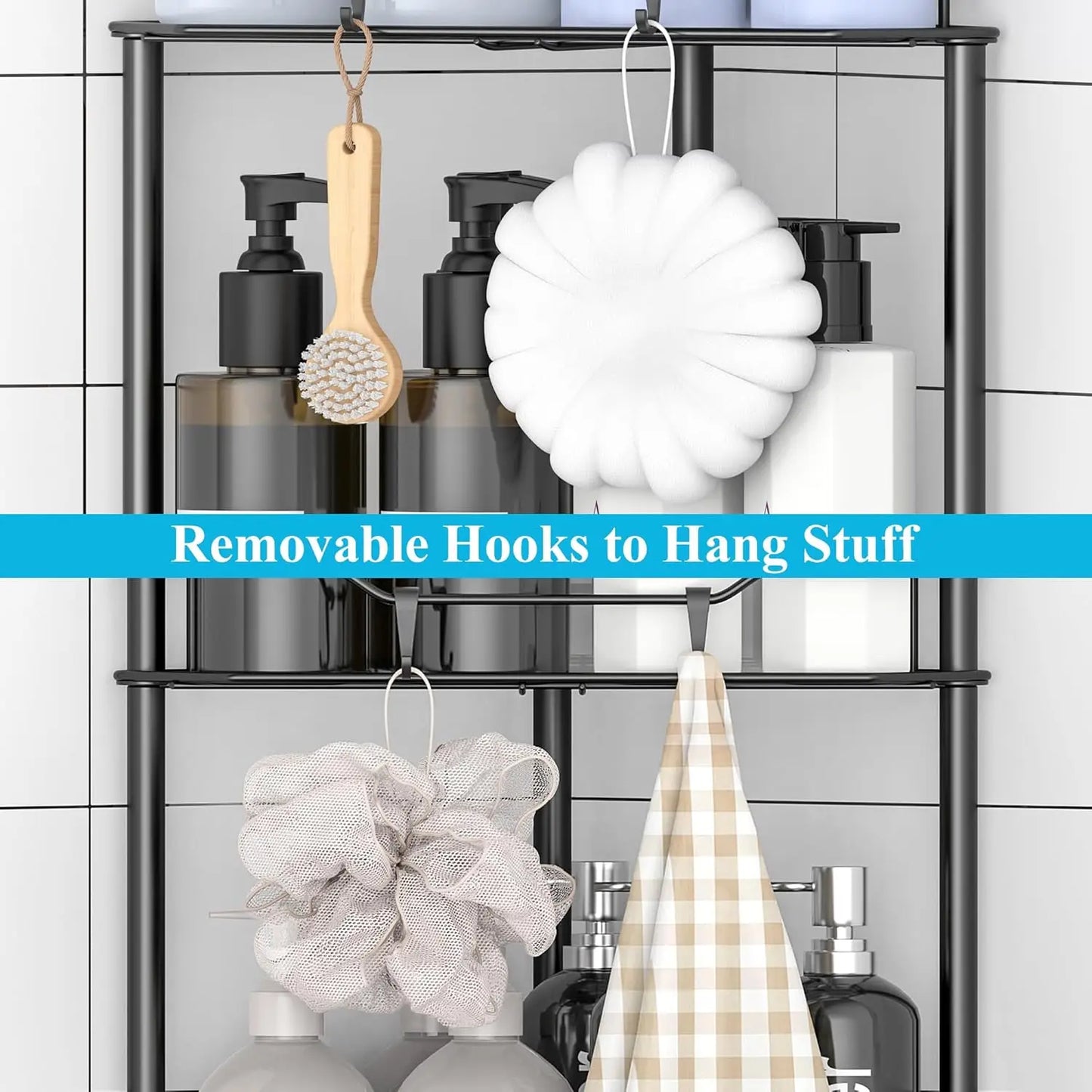 4-Tier Corner Shower Caddy