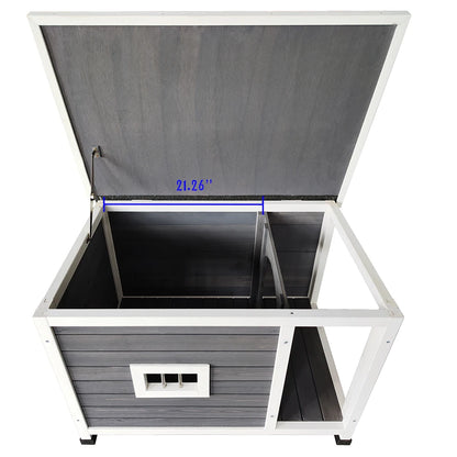Outdoor Wooden Puppy Kennel Waterproof