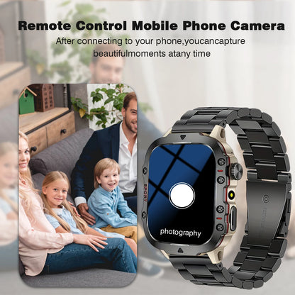 Smart Watch, Stainless Steel Strap