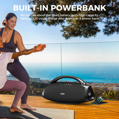 W-KING 200W RMS Portable Bluetooth Speakers