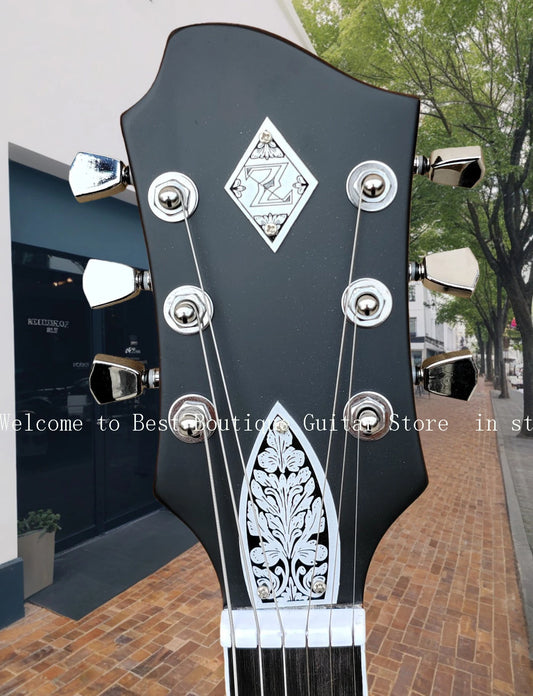Metal front electric guitar, 22 Trauts, Deluxe, Zemaitis Casimere, professional guitar N.O425368