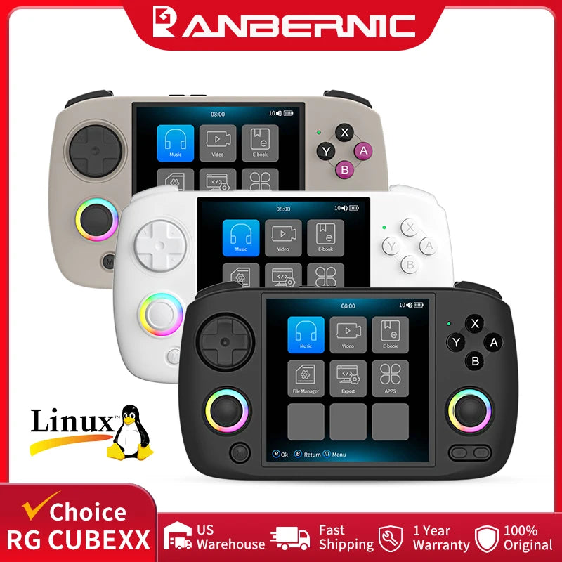ANBERNIC RG CubeXX Handheld Games Console 3.95"
