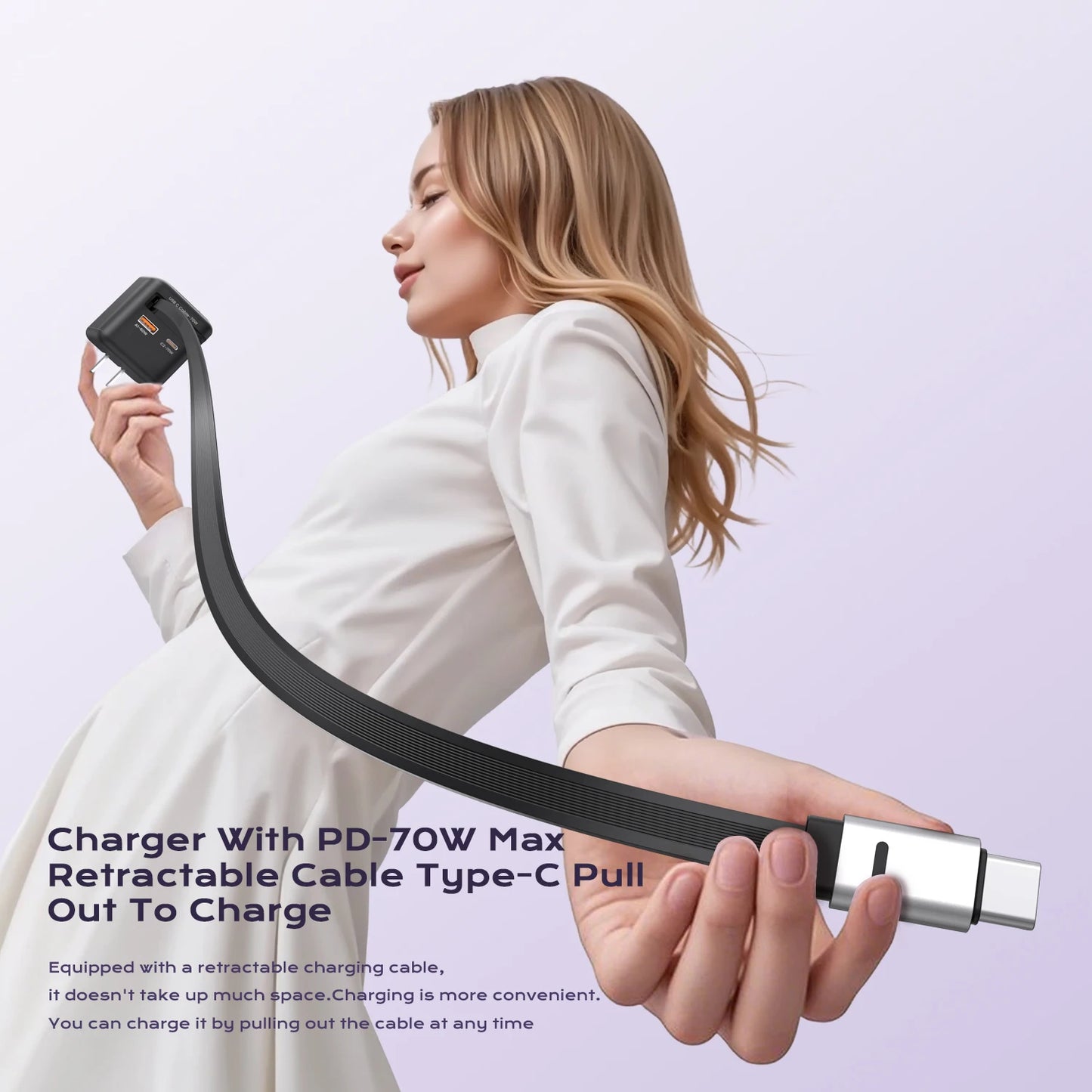 ASOMETECH 70W GaN Charger For Apple