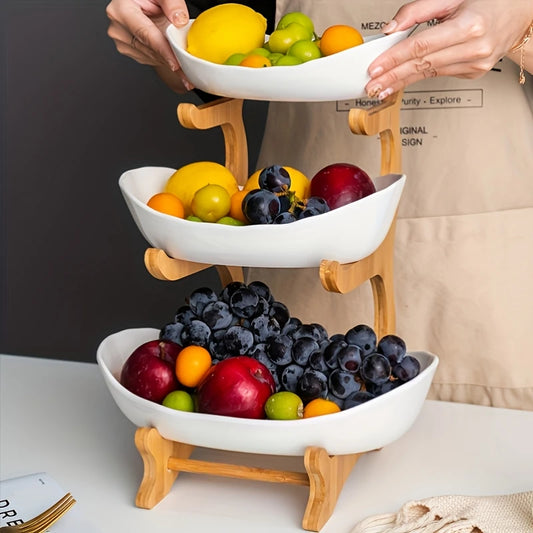 Elegant 2 & 3-Tier Fruit Stands