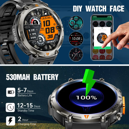 New Bluetooth Touch Screen Smart Watch
