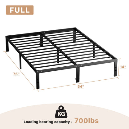 Metal Platform Bedroom Frames with Storage