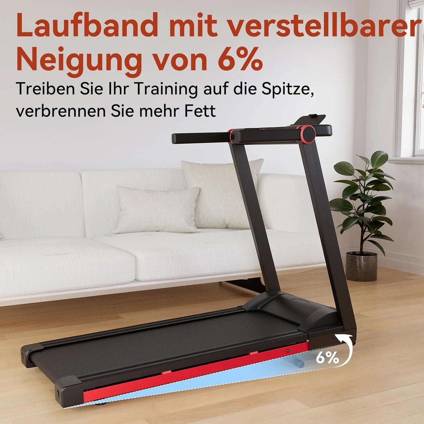3.5HP Foldable Treadmil
