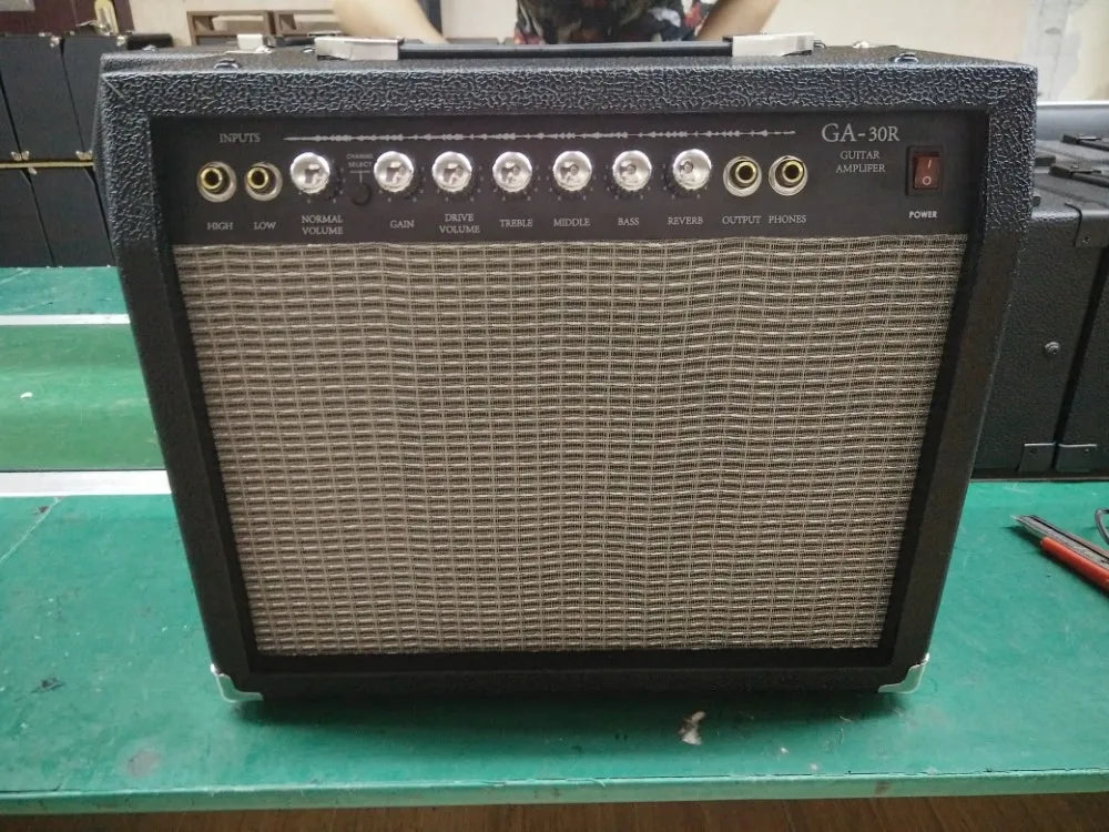 High Quality Guitar AMP GA-30R 30W Electric Guitar Amplifier Black