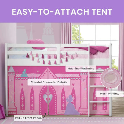 Princess Loft Bed Tent For Kids