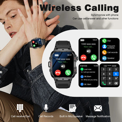 Smart Watch, Stainless Steel Strap