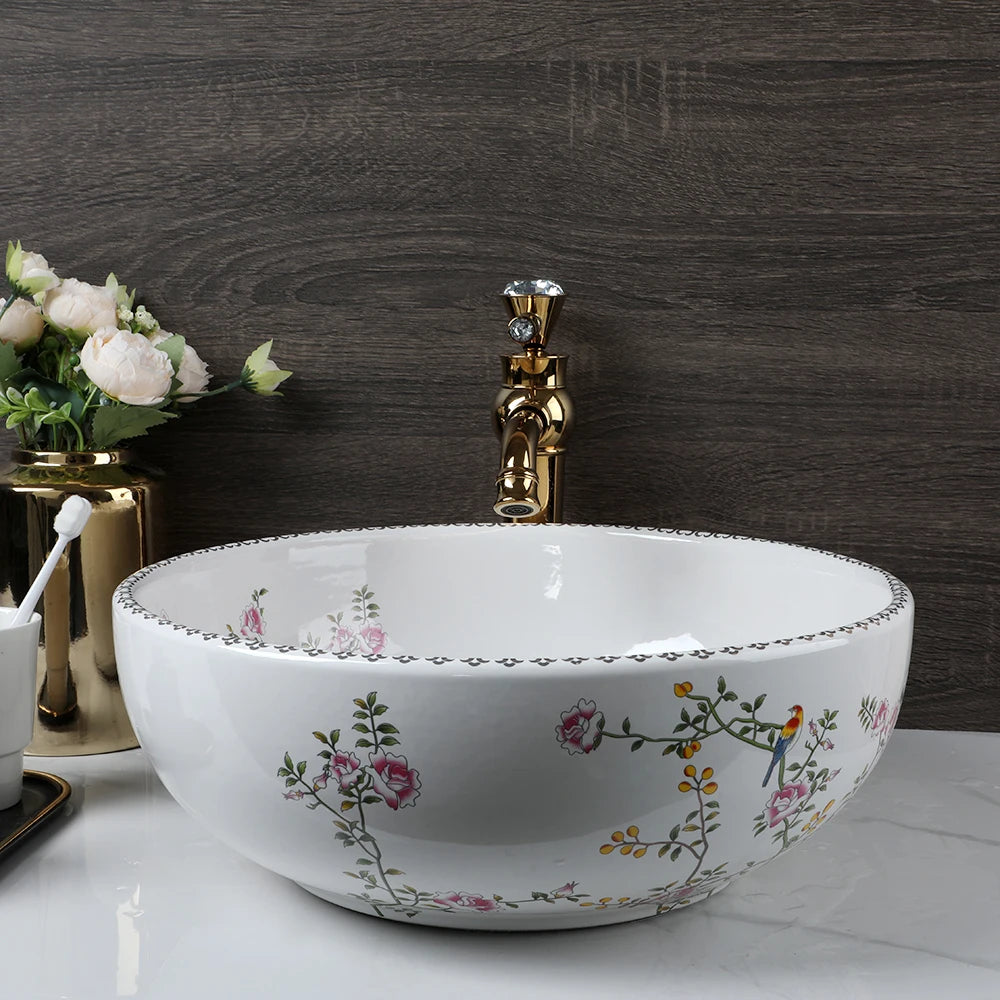 Ceramic Basin Sink Bowl