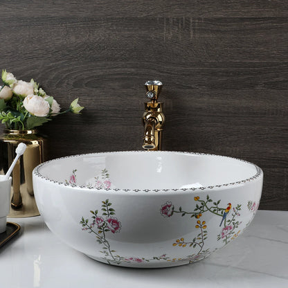 Ceramic Basin Sink Bowl