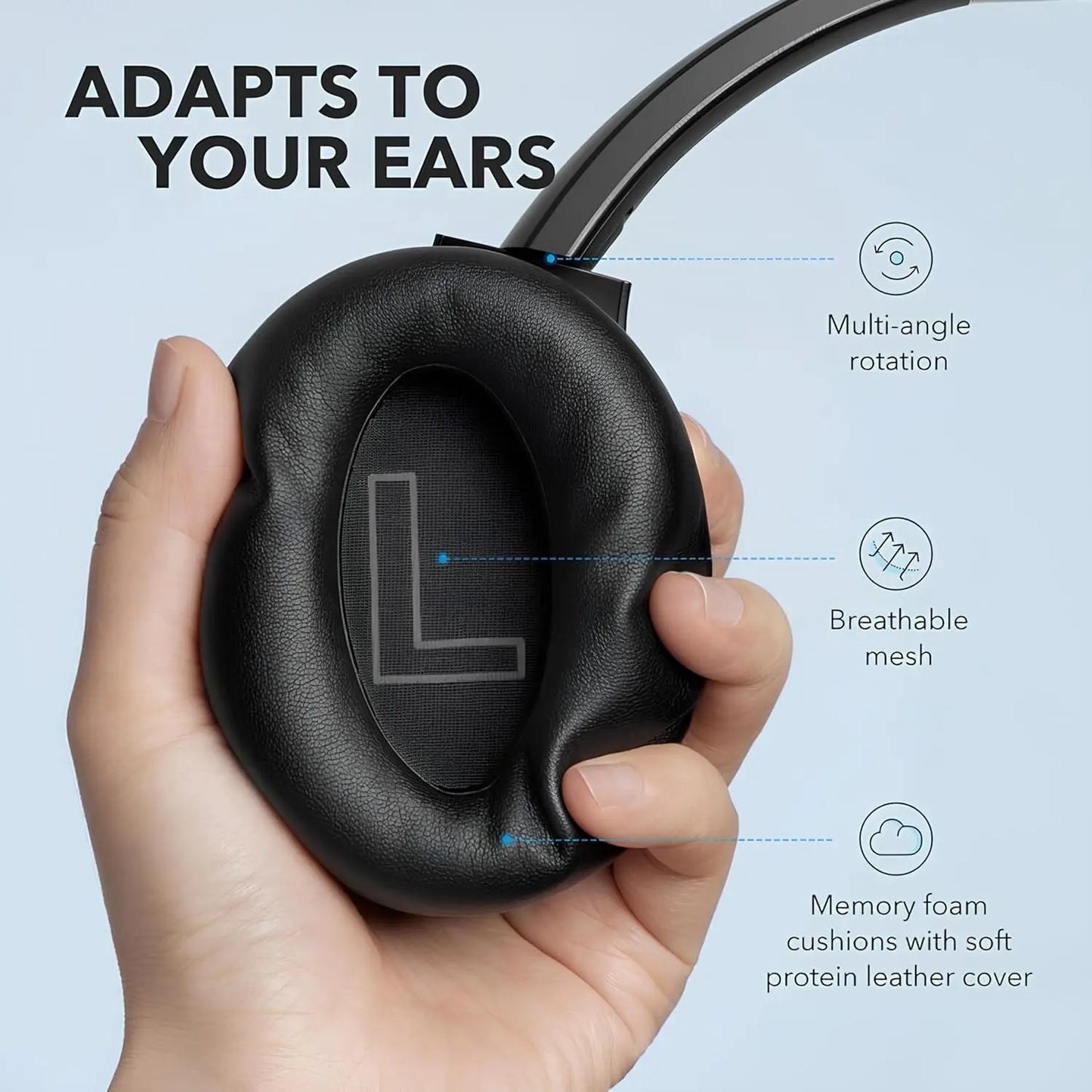 Anker Life Q20 Hybrid Active Noise Cancelling