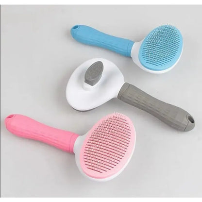 Pet Dog Hair Brush Cat Comb Stainless Steel
