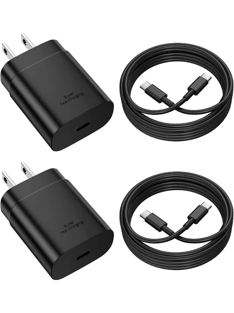 2/4PCS for Samsung USB-C Charger