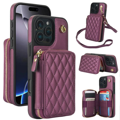 Crossbody Wallet Case For iPhone