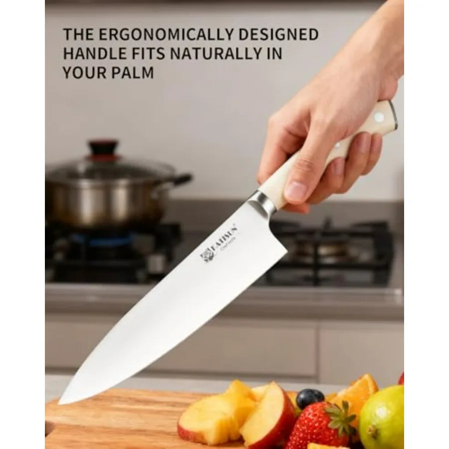Kitchen Knife Set 14-Piece With Wooden Block