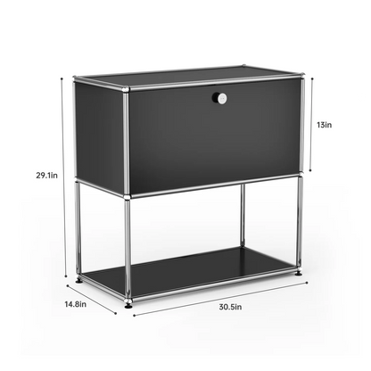 Modern Modular Metal Storage Cabinet