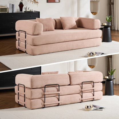 79" Folding Convertible Sofa Bed