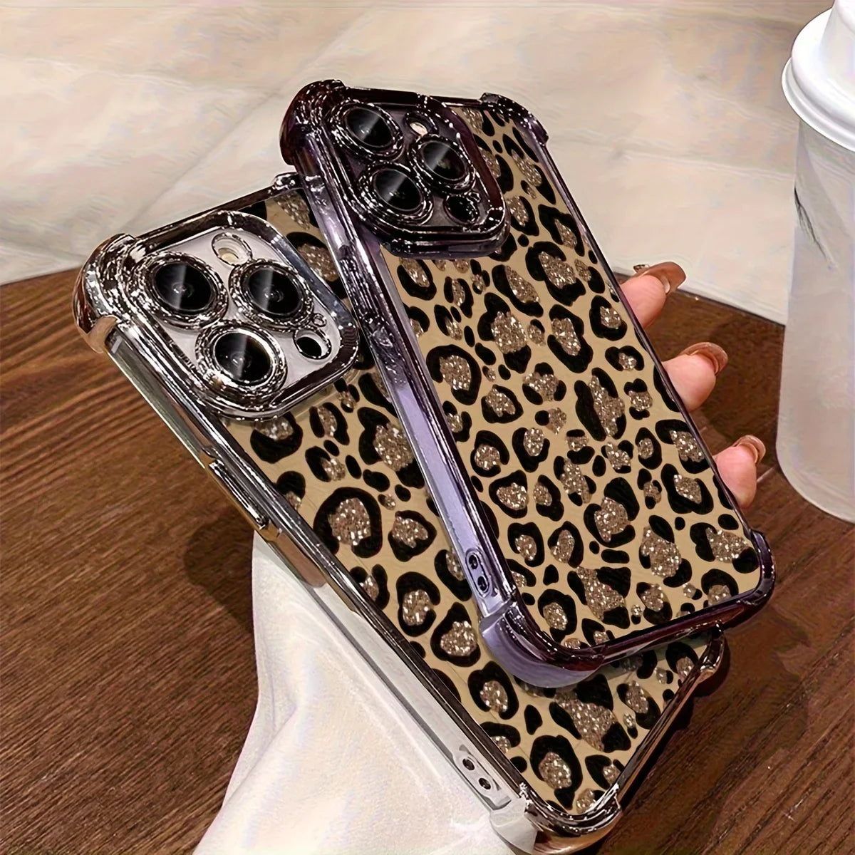 Personalized Leopard Print  Phone Case For iPhone