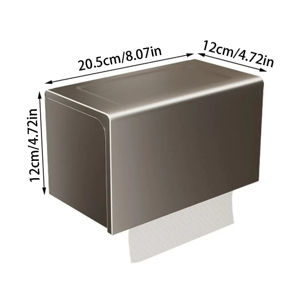 Wall-Mounted Bathroom Tissue Box