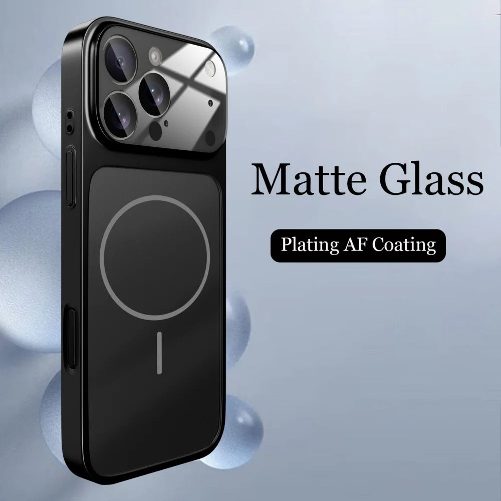Original Glass Nano Scrub Case For iPhone