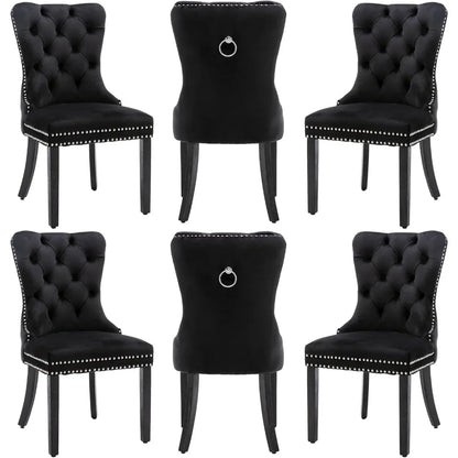 Velvet Dining Chairs Set Of 6