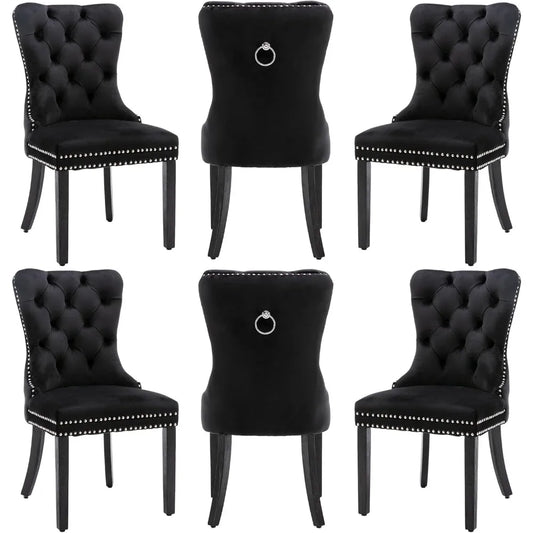 Velvet Dining Chairs Set Of 6
