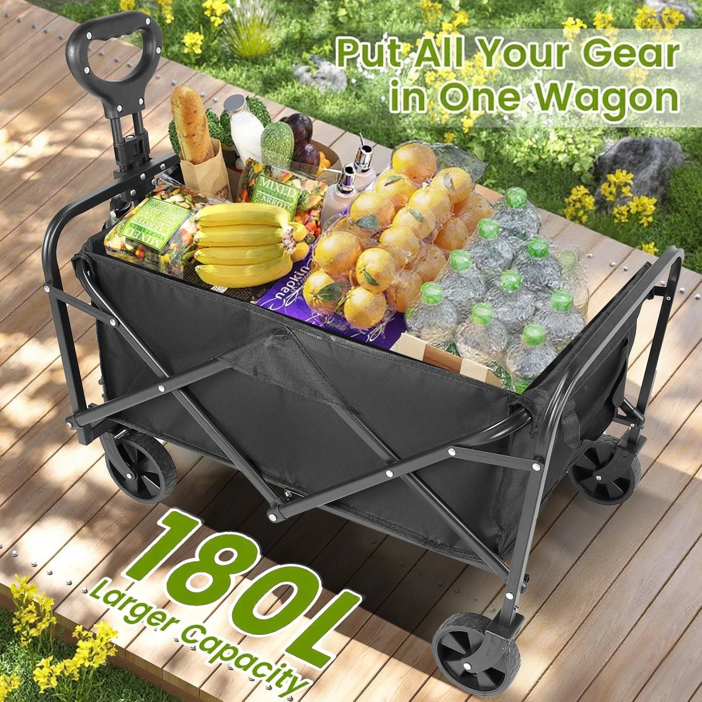 Heavy Duty Wagon Carts Foldable