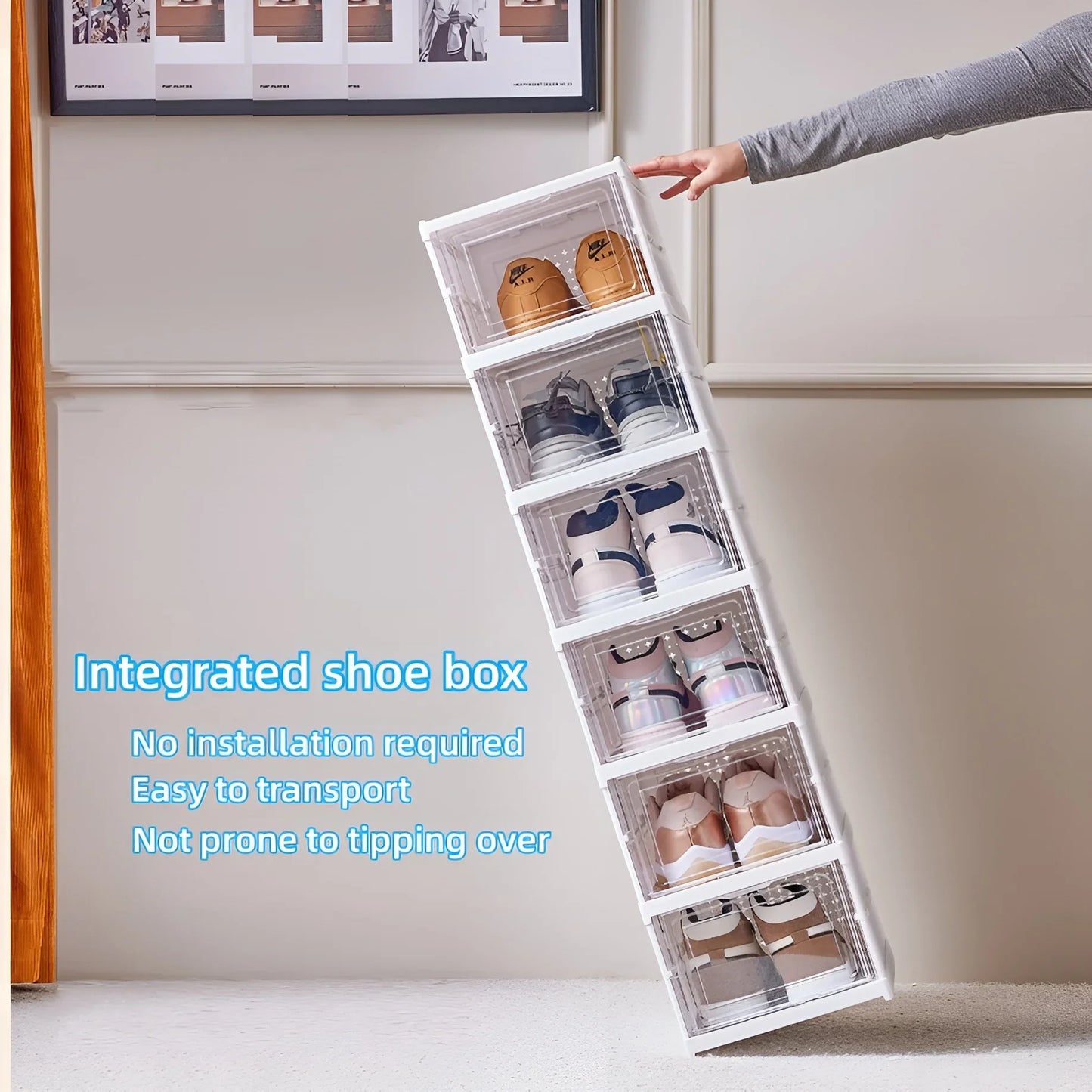 6 Layers Shoes Box Foldable