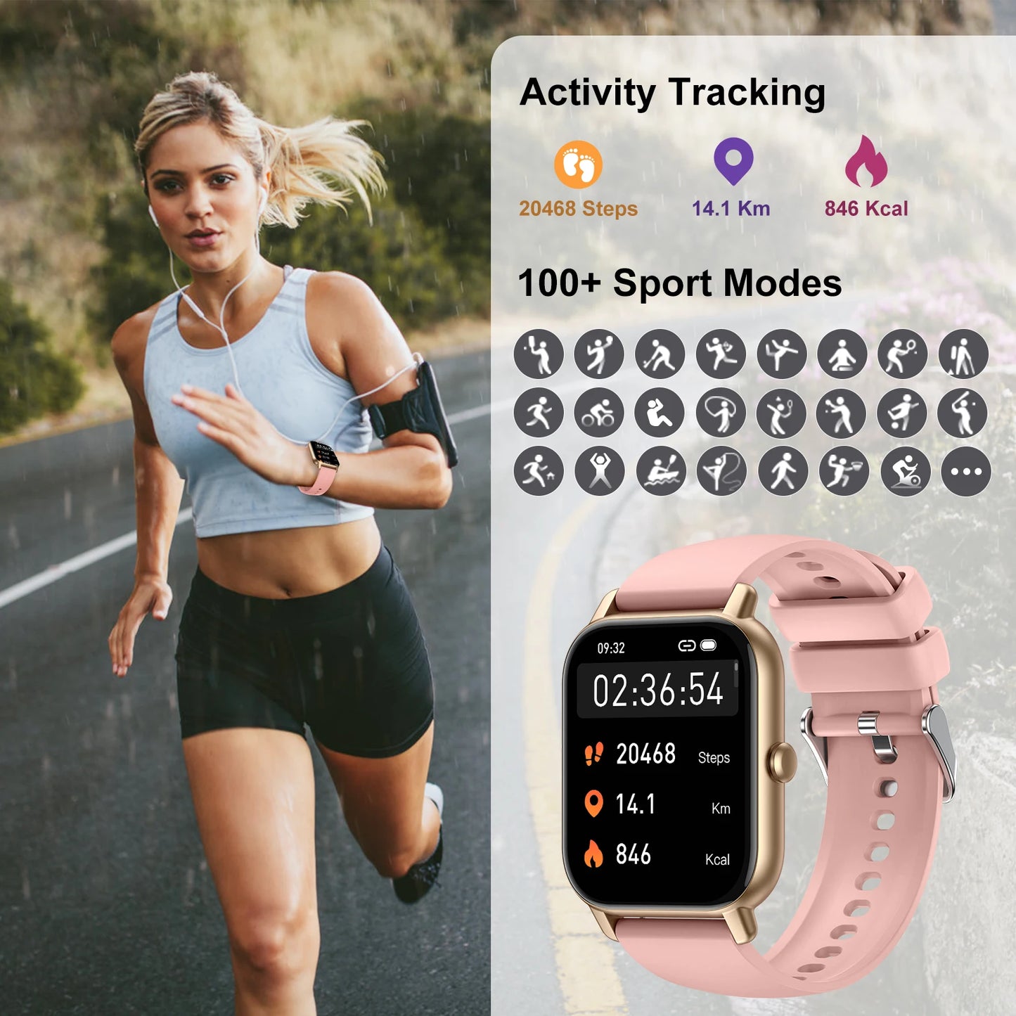 EIGIIS Smart Watch For Men Women
