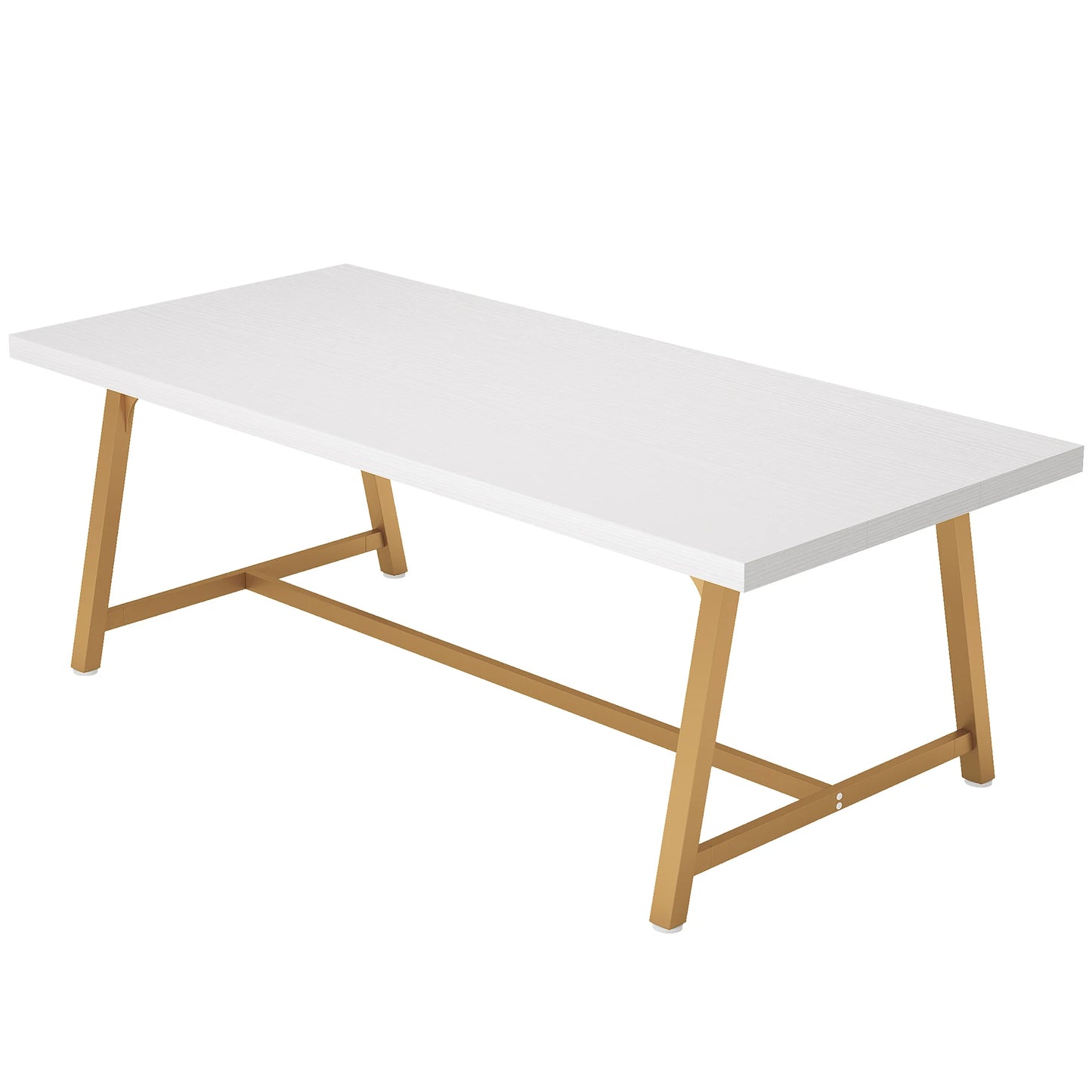 Wood Dining Table For 8 People, 70.87"