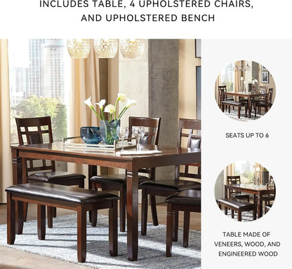 Dining Table And Chairs With Bench