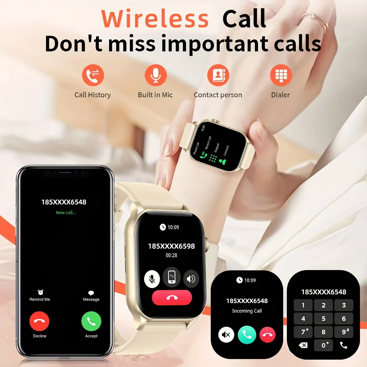 SENBONO Women Smart Watch