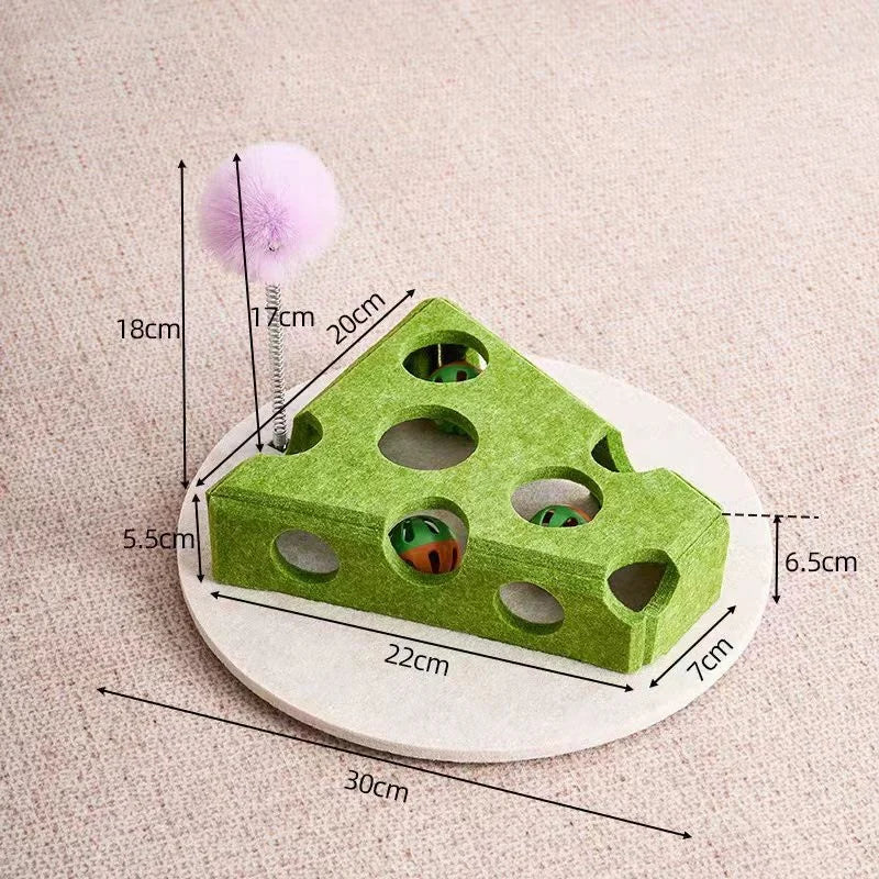 Interactive Cat Toy Maze Game