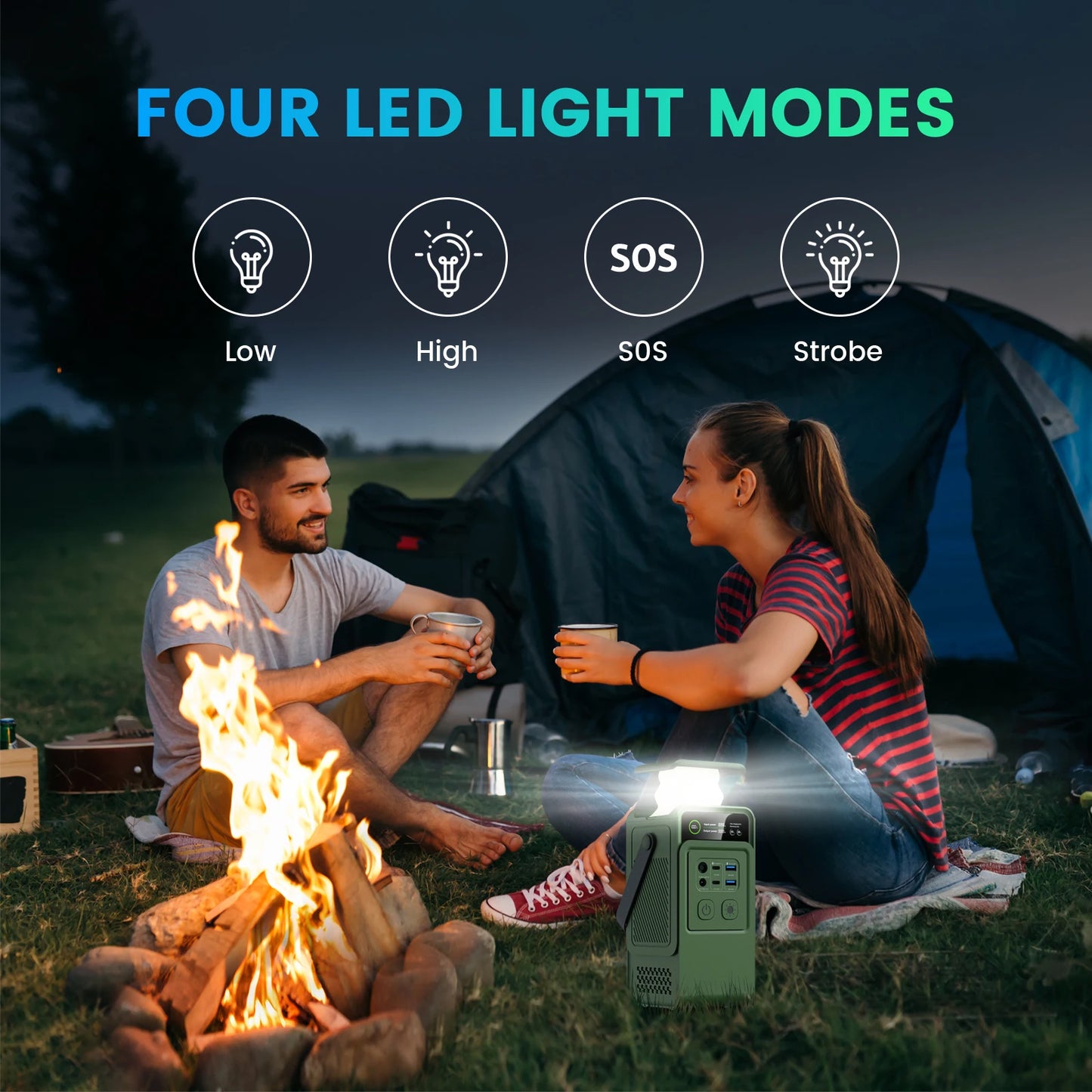 200W 1800W Portable Power Station