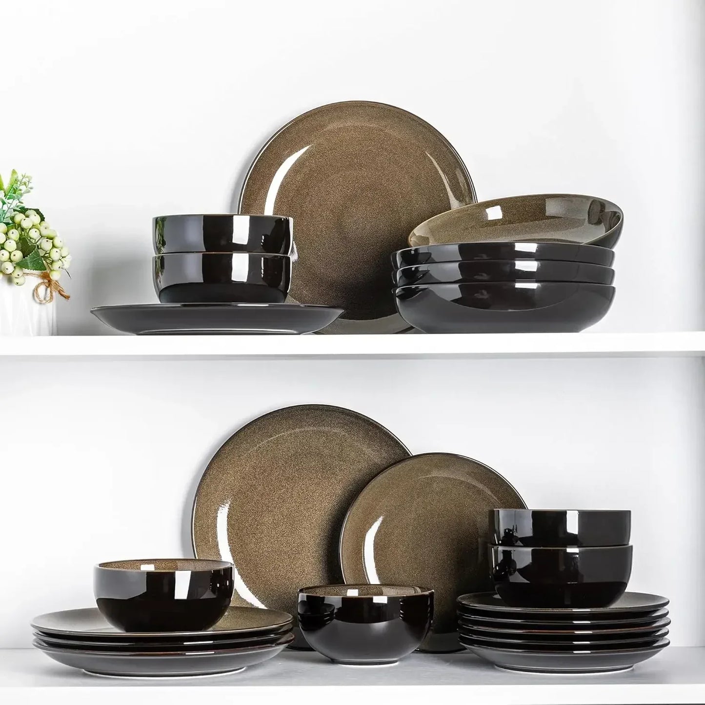 Ceramic Dinnerware Sets for 8